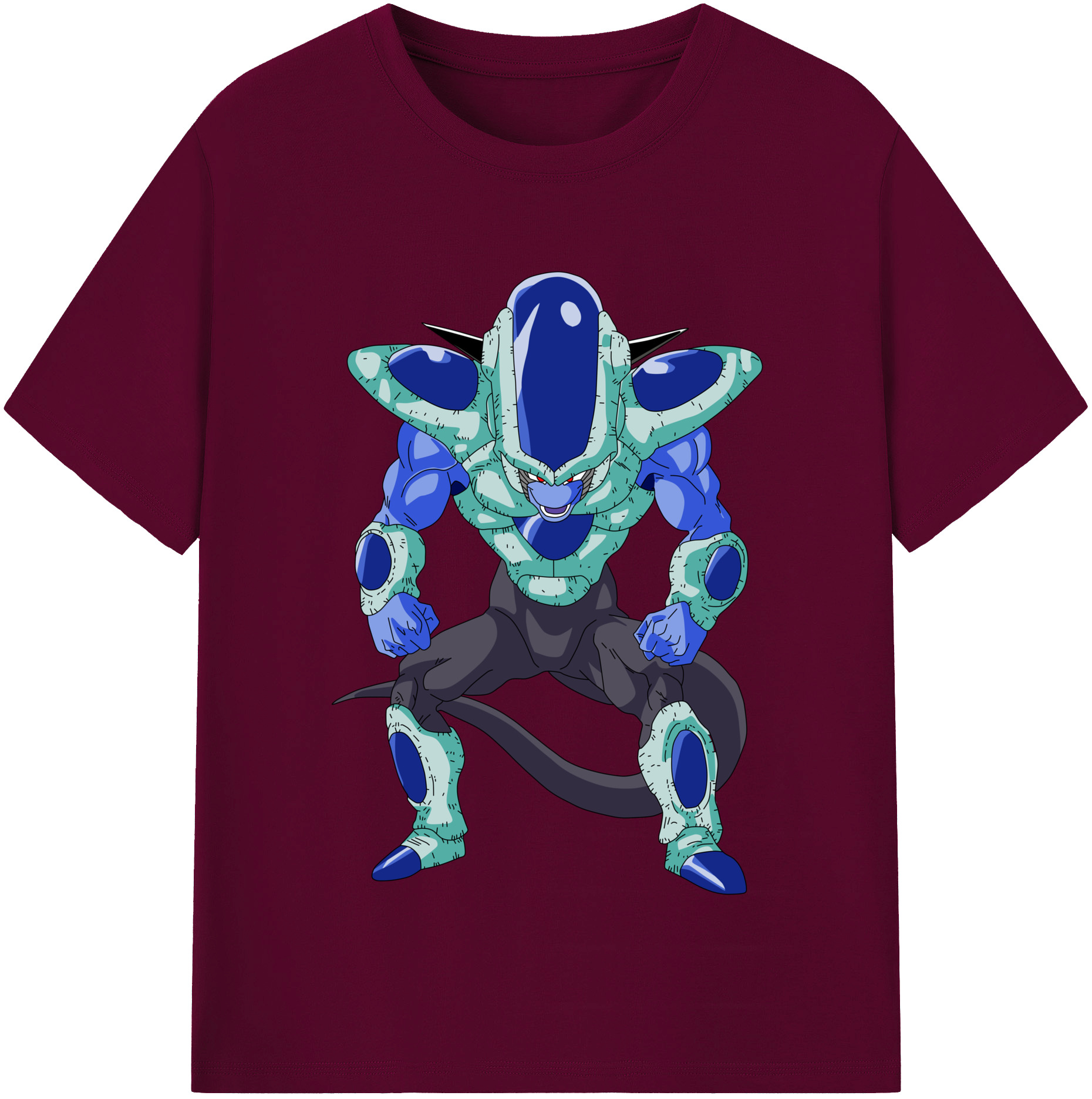 （画像用） ドラゴンボール フリーザ DRAGON BALL Frieza レディースカジュアルプリントTシャツ（綿100％）